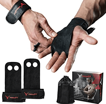 Pheral Fit Leather Hand Grips