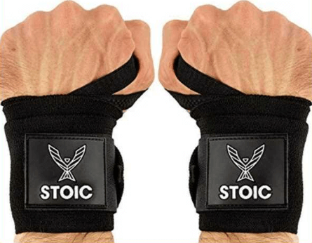 Stoic Wrist Wraps for Weightlifting, Powerlifting, and CrossFit