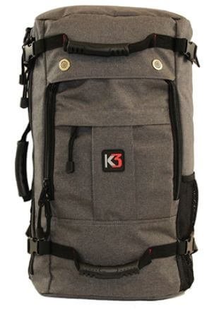 11) K3 Bravo Weatherproof Water-Resistant Backpack