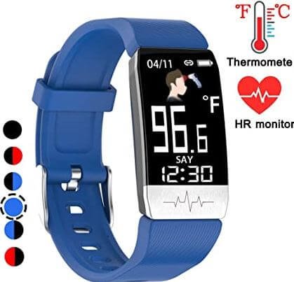 2) YZJ Fitness Tracker，Body Temperature Watch