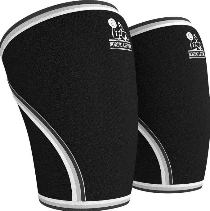 6) Nordic lifting knee sleeves