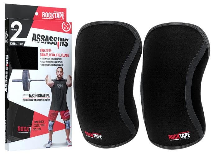 8) RockTape knee sleeves