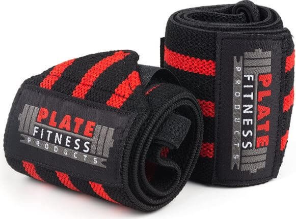 6) Plate Fitness Products Wrist Wraps