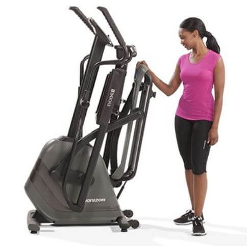 7) Horizon Evolve 5 Foldable Elliptical