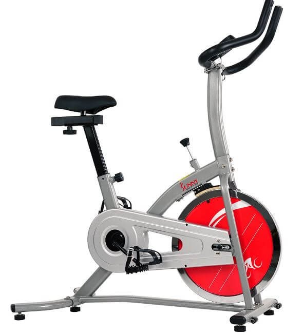 3) Sunny Health & Fitness Indoor Exercise Stationary Bike