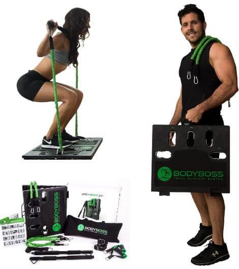 4) Body Boss 2.0-Full Portable Home Gym