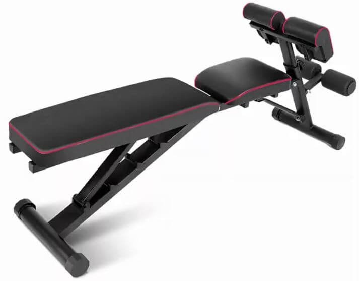 8) DlandHome Home Gym Adjustable Bench Sit Up Incline Exercise