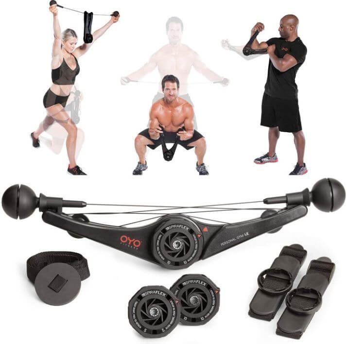 8) OYO Personal Gym-Full Body Portable Gym Equipment Set