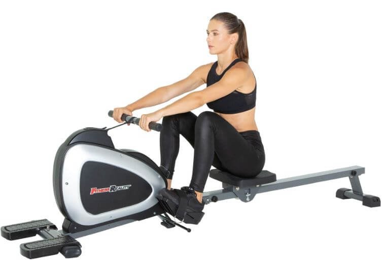 9) Fitness Reality 1000 Plus Bluetooth Magnetic Rower Rowing Machine