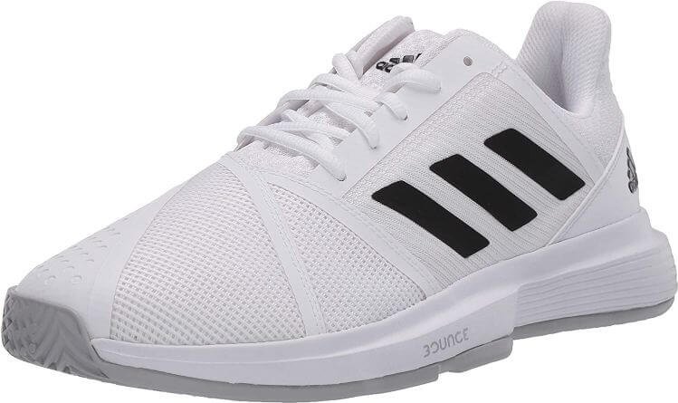9) Adidas Men’s Courtjam Bounce Tennis Shoes