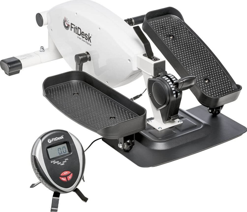 8) Under Desk Elliptical Bike Pedal