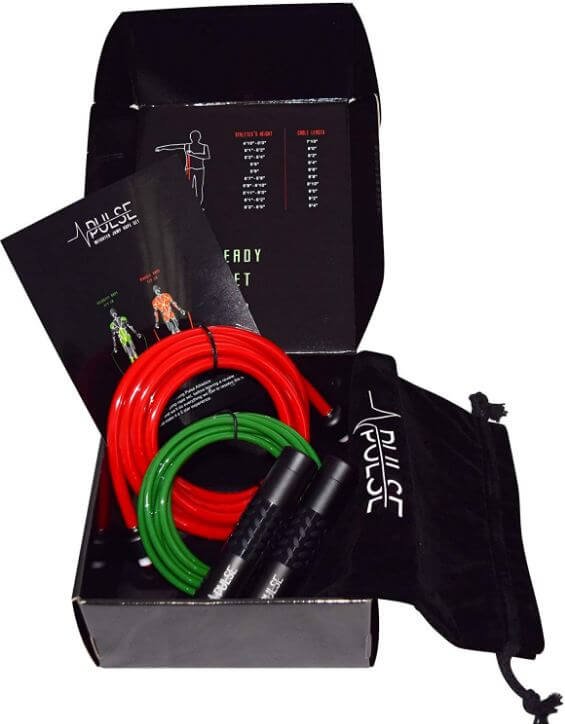 6) Pulse Weighted Jump Rope Set