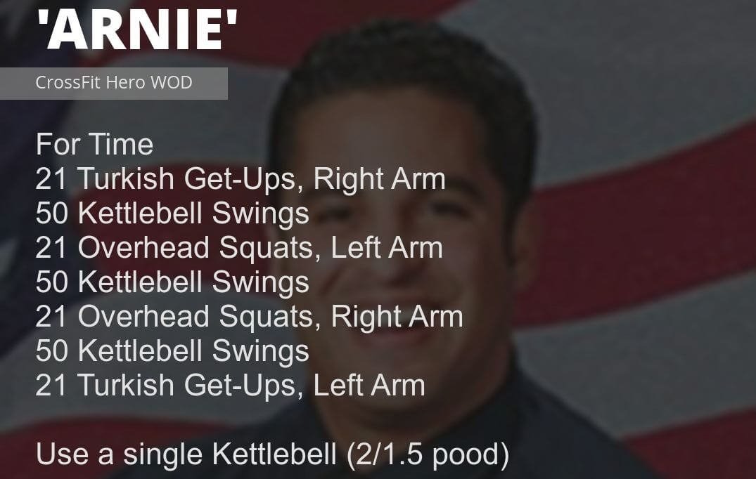 Workout # 5 - Arnie