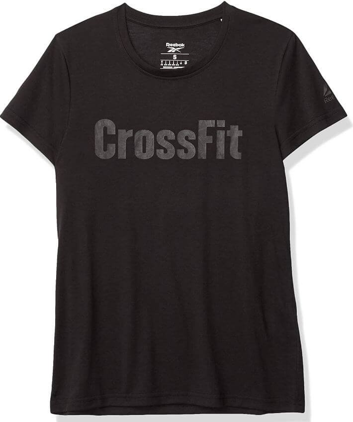 1) Reebok Men’s CrossFit Read Tee