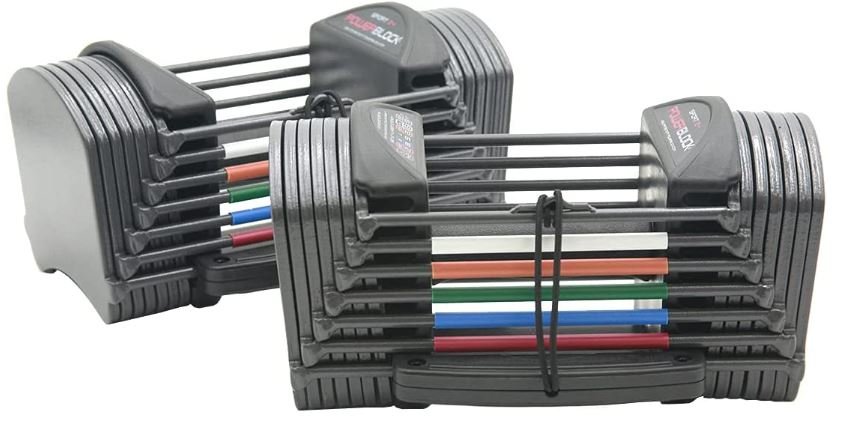 2. Powerblock Pro 50 Dumbbells